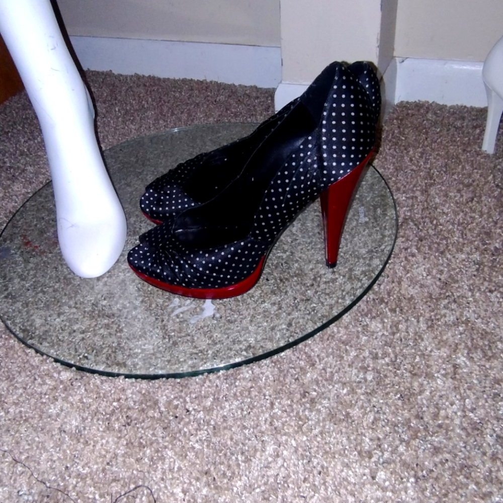Steve Madden open-toe 4" heels